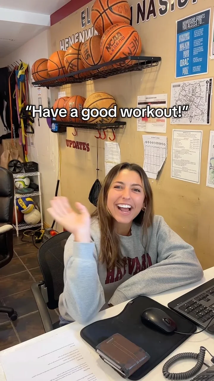 Customer service, taken literally from @harvardrec