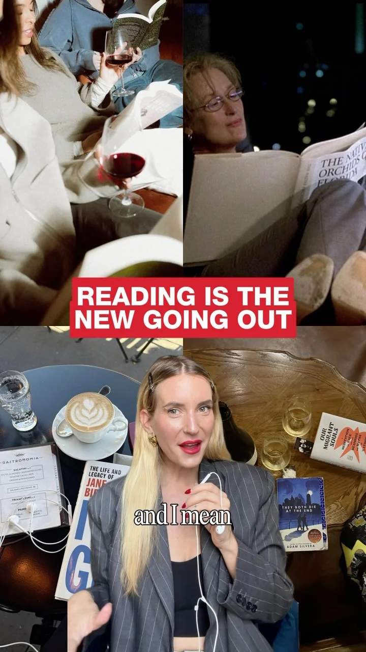 Reading becomes a social ritual from @onbrandmag